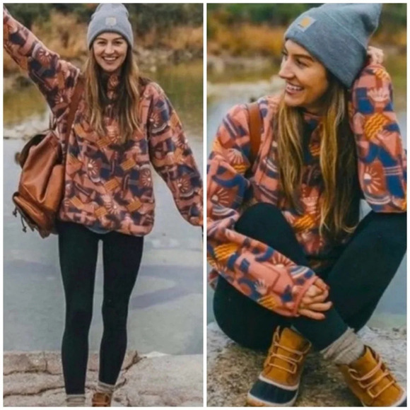 Patagonia Tops - PATAGONIA Synchilla Canyon Pink Fleece SZ XS